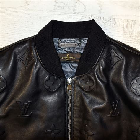 leather jacket louis vuitton|louis vuitton jacket with pouches.